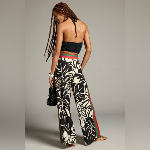 Sweet Rain Wide-Leg Linen Pants palazzo - Picture 2 of 8